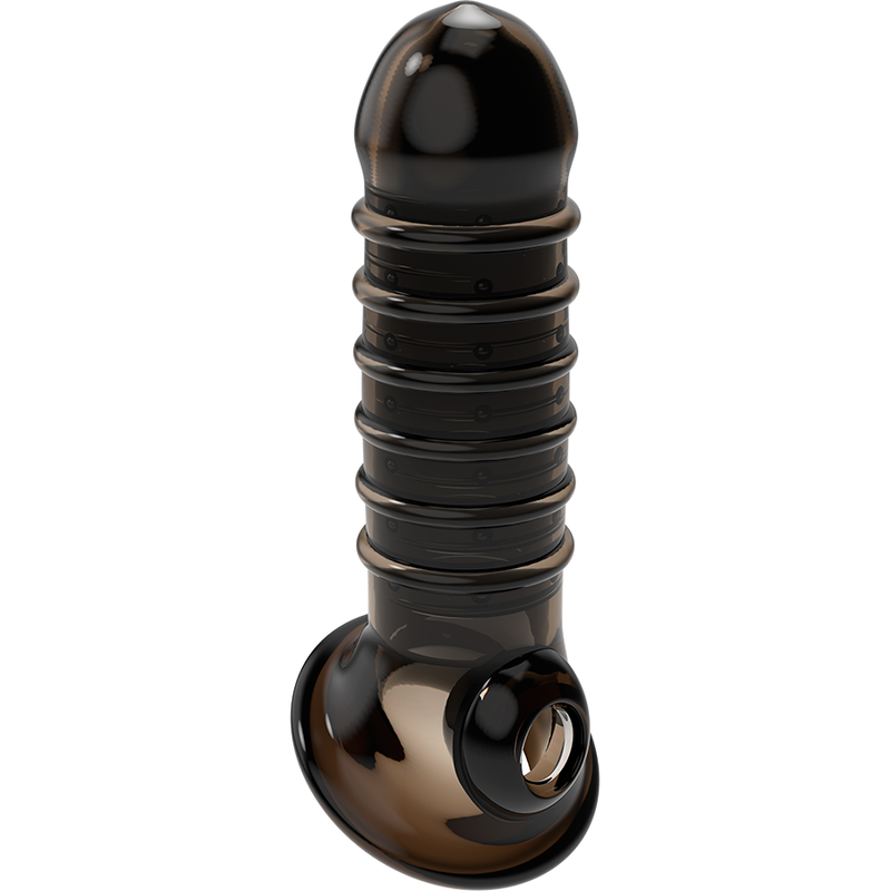 V15 Black Penis Extension and Sheath
