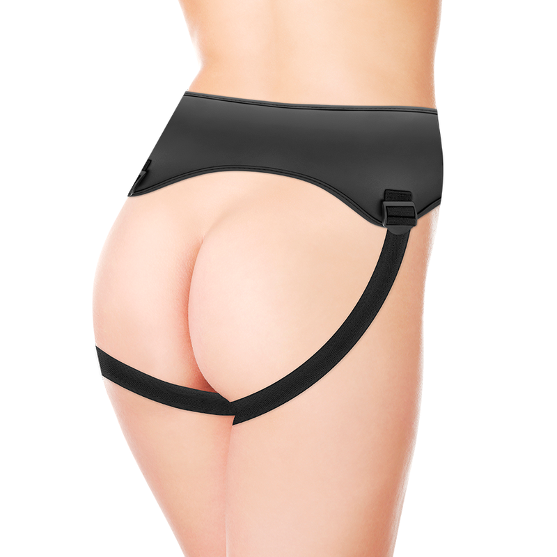 Harness straps with 3 free rings