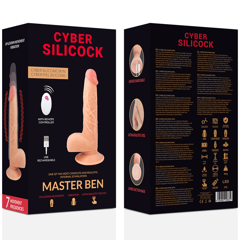 Realistic remote control master ben 23.88 cm -o- 4.3 cm