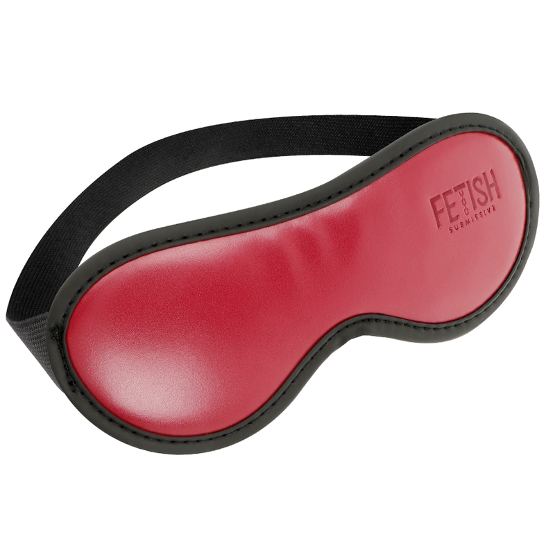 Vegan leather mask with neoprene lining