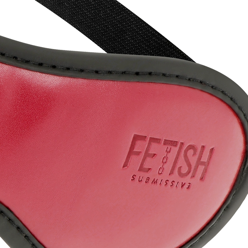 Vegan leather mask with neoprene lining