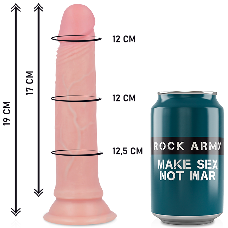 Avenger Premium Liquid Silicone Harness + Dildo 19 cm -o- 3.98 cm