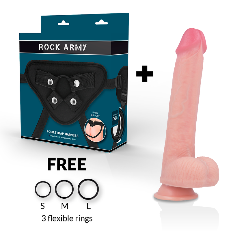 Arn s + kingcobra premium liquid silicone dildo 24 cm -o- 4.77 cm