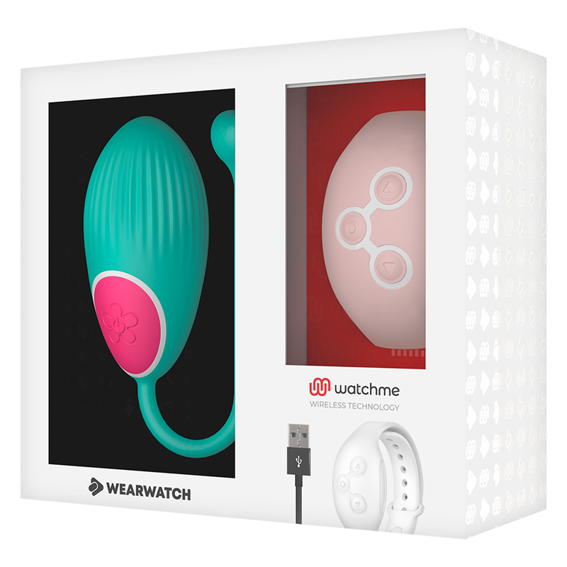 Watchme Technology Remote Control Egg Seawater / Pink