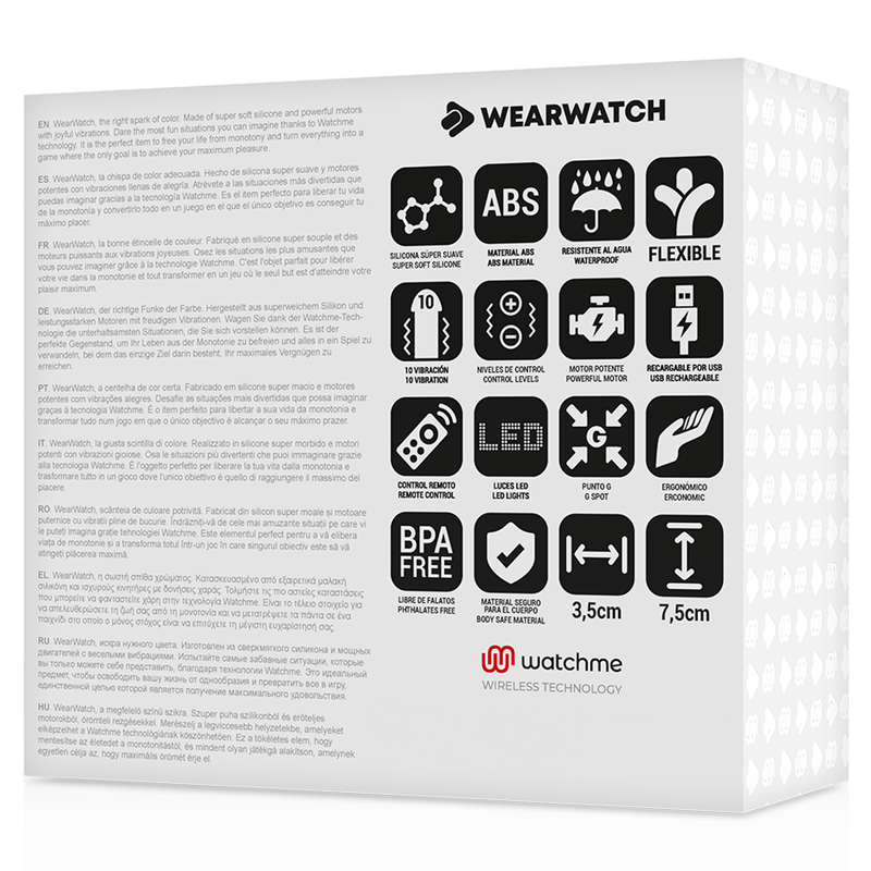Watchme Technology Remote Control Egg Seawater / Pink