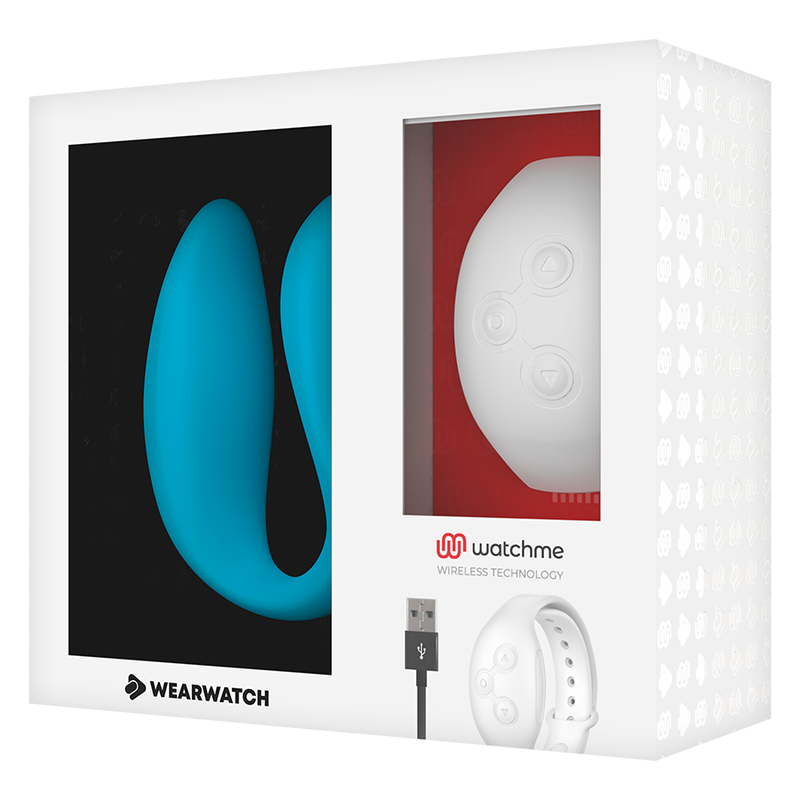 Watchme dual technology vibrator indigo/snow
