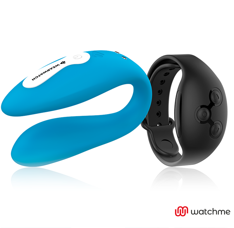 Watchme dual technology vibrator indigo / jet