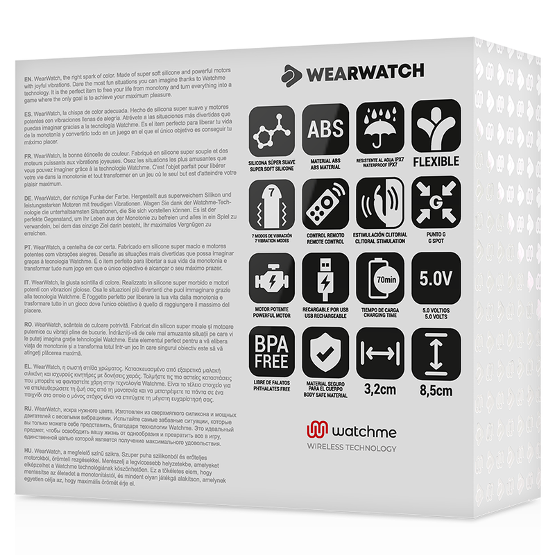 Watchme Dual Technology Seawater/Snow Vibrator